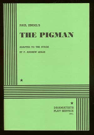 Item #69006 The Pigman. Paul ZINDEL.