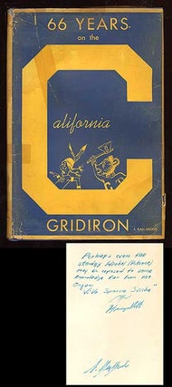 Item #70235 66 Years on the California Gridiron. S. Dan BRODIE