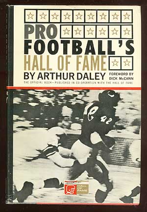 Item #71270 Pro Football's Hall of Fame. Arthur DALEY.