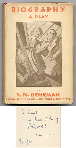 Item #71925 Biography. S. N. BEHRMAN.