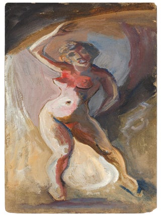 [Original Artwork]: Double-Sided Dancing Female Nudes