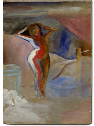 [Original Artwork]: Double-Sided Dancing Female Nudes