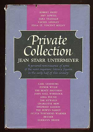 Item #72711 Private Collection. Jean Starr UNTERMEYER.
