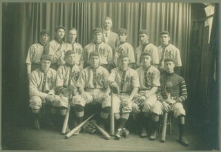 Cabinet Photograph: Unidentified Baseball Team