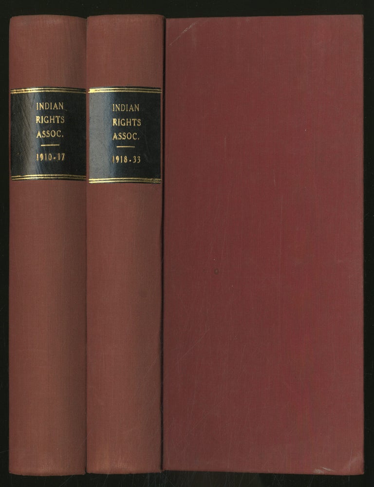 Annual Reports of the Board of Directors of the Indian Rights Association. Indian Rights Association.
