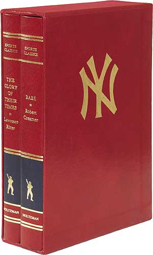 Item #73181 Babe: The Legend Comes to Life [with] The Glory of Their Times: The Story of the Early Days of Baseball Told by the Men Who Played It. Robert Lawrence Ritter CREAMER, and.