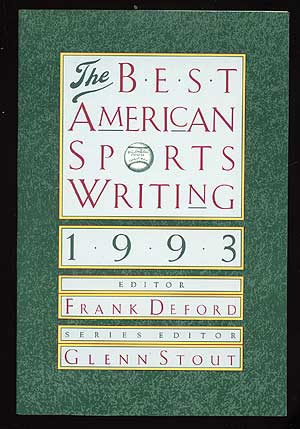 Item #74460 The Best American Sports Writing. Frank DEFORD.