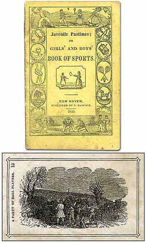 Item #74526 Juvenile Pastimes; or Girls' and Boys' Book of Sports