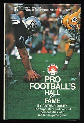 Item #74778 Pro Football's Hall of Fame. Arthur DALEY