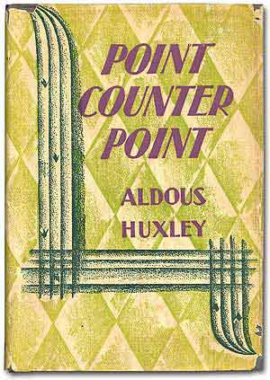 Item #75689 Point Counter Point. Aldous HUXLEY