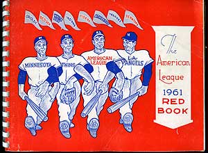 Item #75796 The 1961 American League Red Book: Thirty-Second Annual Edition