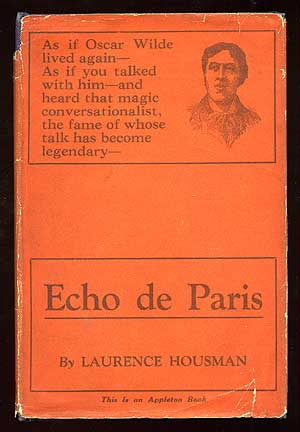 Echo de Paris. Laurence HOUSMAN.