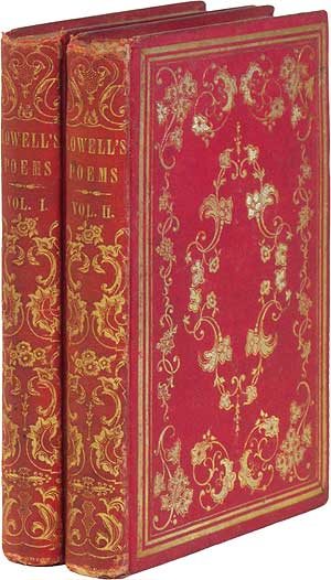 Item #76742 Poems. James Russell LOWELL.