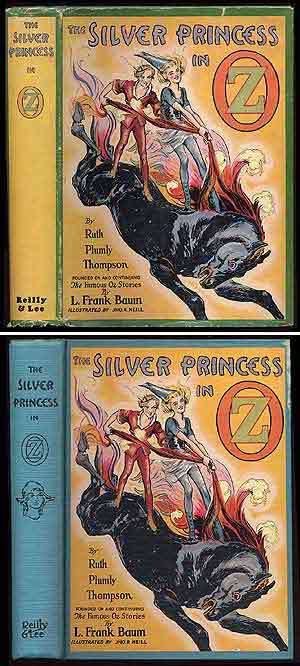 Item #77854 The Silver Princess in Oz. Ruth Plumly THOMPSON, and L. Frank Baum.