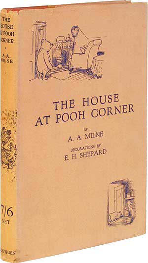 Item #77917 The House at Pooh Corner. A. A. MILNE.