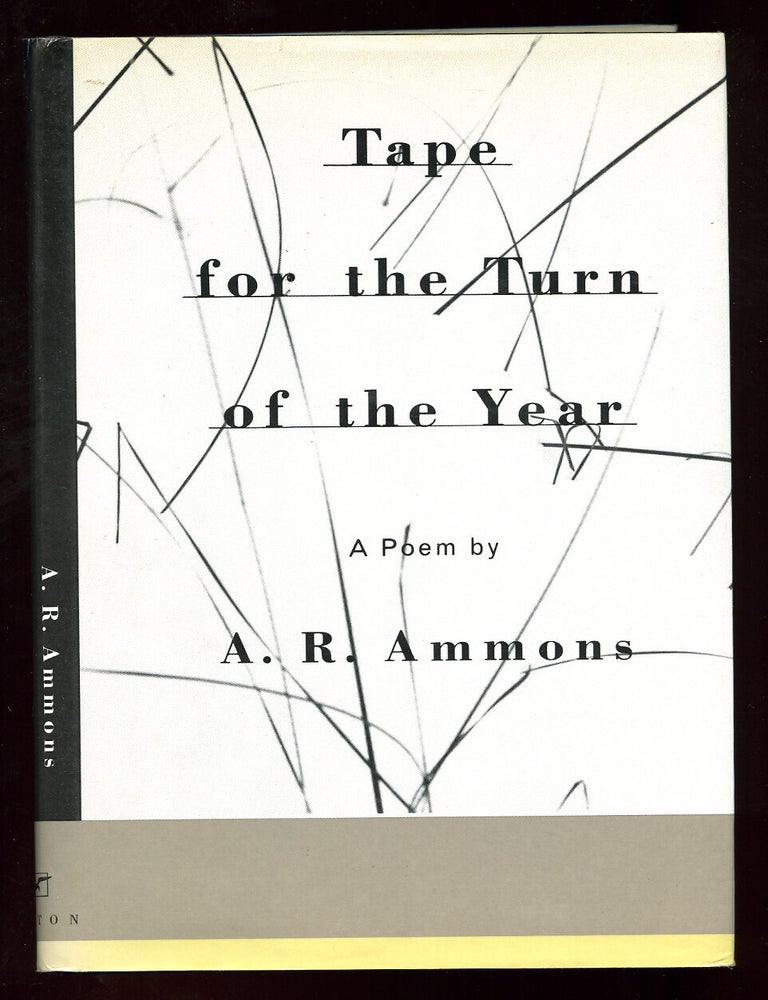 Item #78030 Tape for the Turn of the Year. A. R AMMONS.