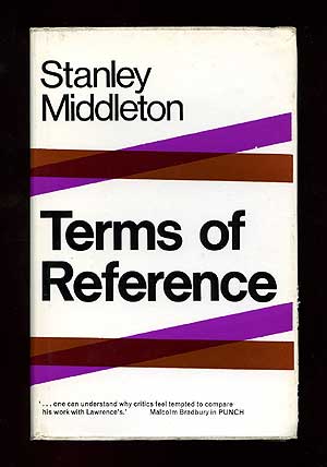 Item #78615 Terms of Reference. Stanley MIDDLETON.