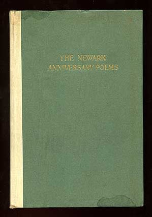 Item #78775 The Newark Anniversary Poems: Winners in the Poetry Competition. Ezra POUND