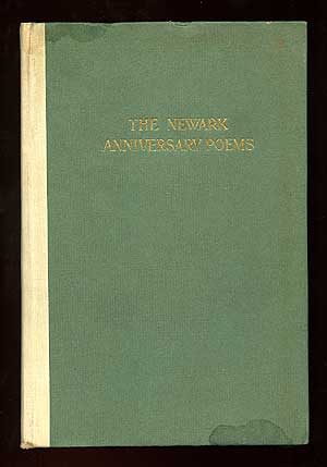 Item #78775 The Newark Anniversary Poems: Winners in the Poetry Competition. Ezra POUND.