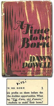 Item #79856 A Time to Be Born. Dawn POWELL