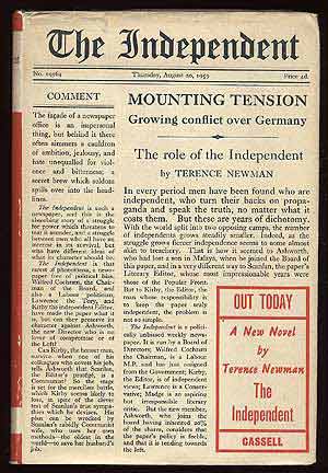 Item #80183 The Independent. Terence NEWMAN.