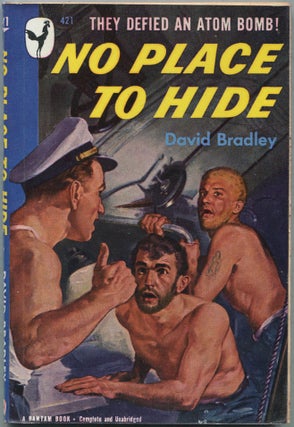 No Place to Hide [with]: Original Poster for the Bantam Books Paperback Edition