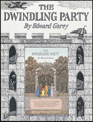 Item #81353 [Display Poster]: The Dwindling Party. Edward GOREY.