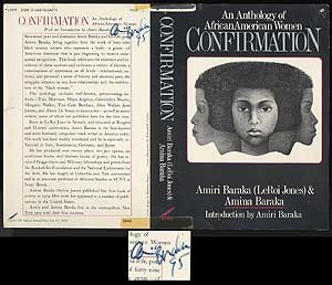 Item #81465 [Proof of the cover art for]: Confirmation: An Anthology of African American Women. Amiri BARAKA, Amina Baraka, LeRoi Jones.