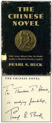 Item #81765 The Chinese Novel: Nobel Lecture Delivered Before the Swedish Academy at Stockholm,...