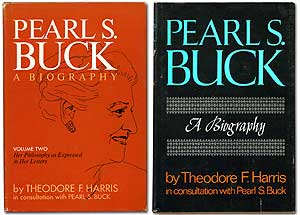 Item #82034 Pearl S. Buck: A Biography. Theodore F. in consultation HARRIS, Pearl S. Buck