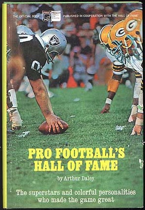 Item #82430 Pro Football's Hall of Fame. Arthur DALEY