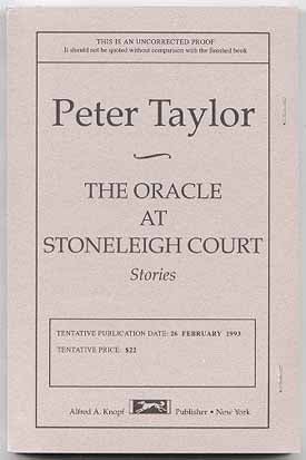 Item #8324 The Oracle at Stoneleigh Court. Peter TAYLOR