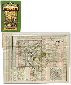 Item #83419 Clason's Denver Map Guide