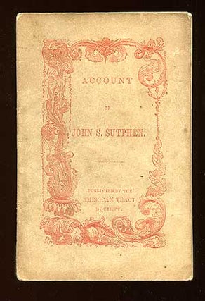 Item #83998 Account of John S. Sutphen