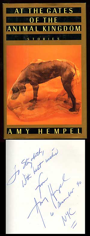 Item #84842 At the Gates of the Animal Kingdom. Amy HEMPEL.