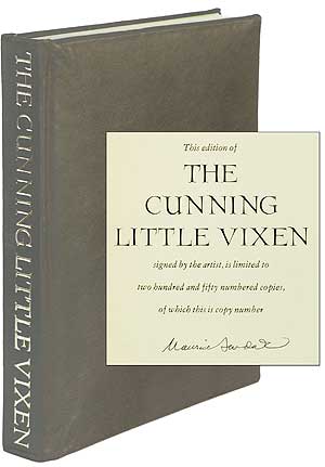 Item #85327 The Cunning Little Vixen. Rudolf TESNOHLIDEK, Maurice Sendak.