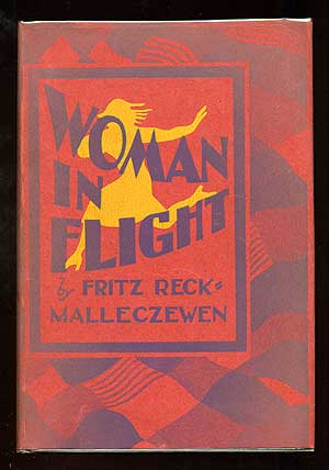 Item #85775 Woman in Flight. Fritz RECK-MALLECZEWEN.