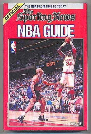 Item #86985 The Sporting News Official NBA Guide 1994-95. Craig CARTER, Alex Sachare