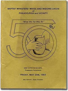 Item #87604 50th: Baptist Ministers' Wives and Widows Union of Philadelphia and Vicinity
