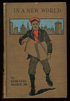 Item #87640 In a New World; or Among the Gold-Fields of Australia. Horatio ALGER, Jr.
