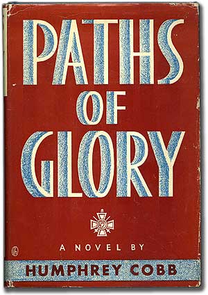 Item #87875 Paths of Glory. Humphrey COBB.