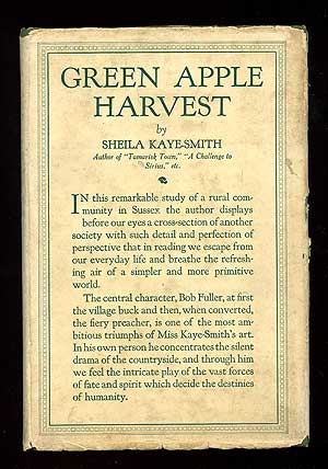 Item #88553 Green Apple Harvest. Sheila KAYE-SMITH.