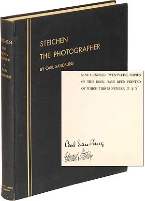 Item #89188 Steichen the Photographer. Carl SANDBURG