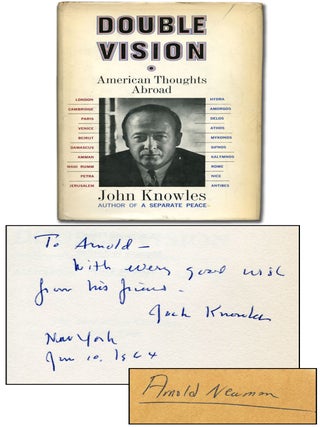 Item #89572 Double Vision: American Thoughts Abroad. John KNOWLES