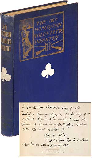 Item #89589 The Thirty-Sixth Wisconsin Volunteer Infantry, 1st Brigade, 2d Division, 2d Army Corps. Army of the Potomac. An Authentic Record of the Regiment. James M. AUBERY.