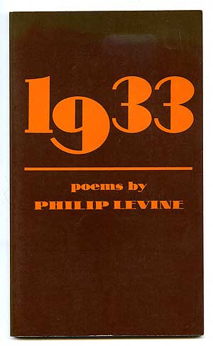 Item #90052 1933. Philip LEVINE.