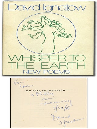 Whisper to the Earth: New Poems. David IGNATOW.