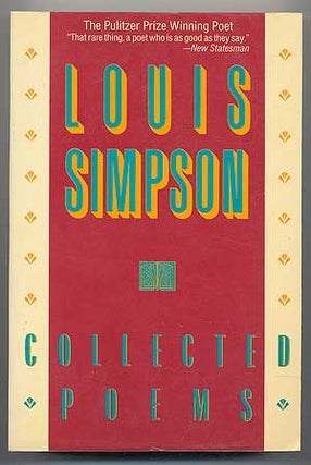 Item #90962 Collected Poems. Louis SIMPSON