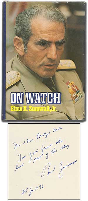 Item #91513 On Watch: A Memoir. Elmo R. ZUMWALT, U. S. N., Admiral, Jr.