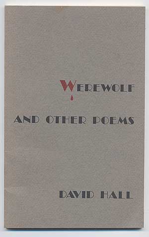 Item #91822 Werewolf and Other Poems. David HALL.